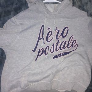Gray aeropostale hoodie
